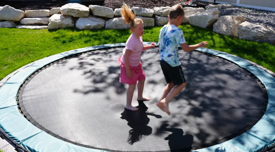 In-Ground Trampolines Are Durable